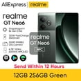 thumbnail image 3 of Teléfono inteligente realme GT Neo 6 5G original desbloqueado Snapdragon 8s Gen 3 50MP OIS 6.78" 120Hz 6000nit 5500mAh 120W NFC realme GT Neo6, 3 of 5