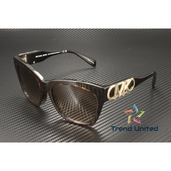 Michael Kors MK 2182U Plastic Womens Butterfly Sunglasses Dark Tortoise 55mm Adult