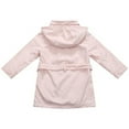 thumbnail image 2 of Baby Girls Pink Ruffle Detail Neckline Belted Hood Jacket 3-6M, 2 of 2