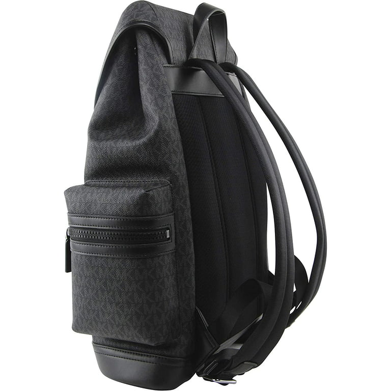 Michael Kors, Bags, Michael Kors Mens Cooper Signature Leather Multi  Pocket Backpack