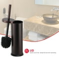 thumbnail image 4 of Home Basics Bronze Toilet Brush Holder, 4 of 6