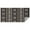 Brown Striped Geometric, variant on Brown Geometric Triangle Square Pattern Rectangle Tablecloth 60"x84",Waterproof Polyester Rectangle Table Cloth, Wipeable Spillproof Polyester Tablecloth for Dining, Camping, Indoor and Outdoor