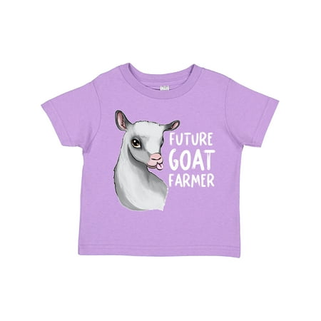 

Inktastic Future Goat Farmer Gift Toddler Boy or Toddler Girl T-Shirt