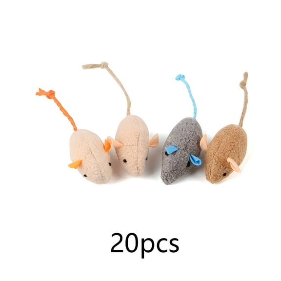 BESTSKY 20Pcs Interactive Cat Toy,Catnip Toys,Anti Boredom Toys for Dogs,Colormixing1