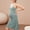 Green, variant on pstuiky Maternity Dresses for Women Fashion Solid Color Off the Shoulder Mid-Length Dress Leisure Slim Fit Sleeveless Ruched Bodycon Beach Dress Summer Dresses for Women