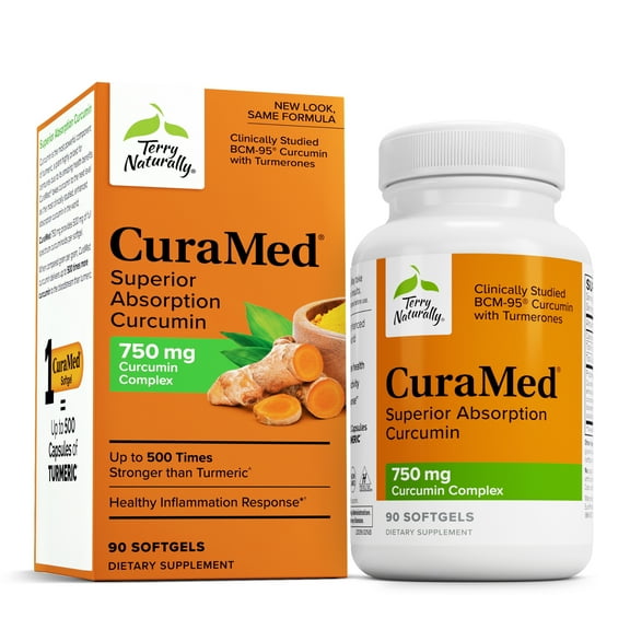 Terry Naturally CuraMed 750 mg - 90 Softgels