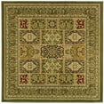thumbnail image 4 of SAFAVIEH Lyndhurst Josephine Traditional Bordered Area Rug, Multi/Green, 3'3" x 5'3", 4 of 7