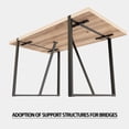 thumbnail image 6 of 55" Dining Table Set | Applicable to Various Rooms like Living Room | Easy Assembly and Long - lasting Durability, 6 of 7