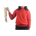 thumbnail image 4 of LELINTA Women 18" Long Wave Wrap Around Ponytail Clip in Pony Tial Hair Extension 125g, 4 of 4