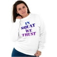 thumbnail image 5 of Motivational Gradient Fierce Quote Women Crewneck Sweatshirt Brisco Brands S, 5 of 6