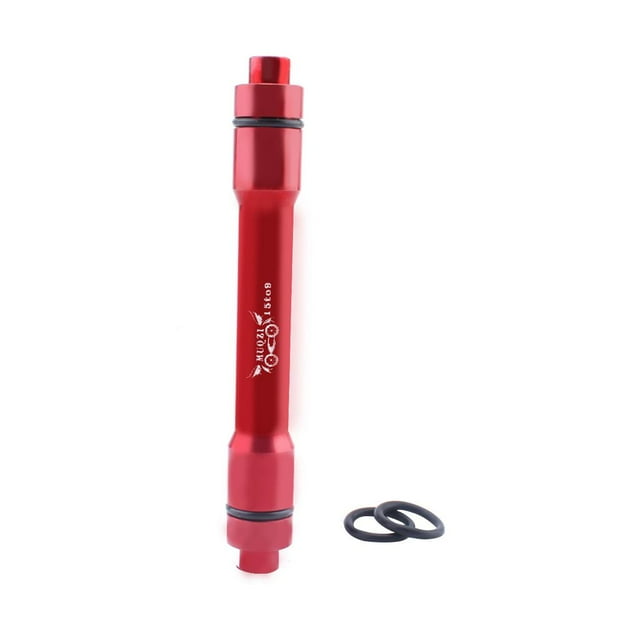 jinwen Adaptateur de Conversion de Moyeu à Dégagement Rapide pour Vélo 15mm à 9mm - Rouge