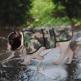 thumbnail image 4 of HDE Dog Raincoat Hooded Slicker Poncho for Small to X-Large Dogs and Puppies Green Camo S, 4 of 7