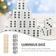 thumbnail image 2 of Dados poliédricos que brillan en la oscuridad, minijuguetes para niños, 10 piezas luminosas para fiestas, 6 caras, 2 of 6