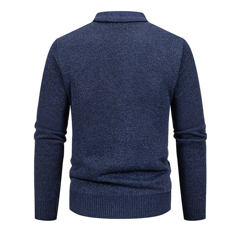 Mens cardigan jacket jumper knit pullover coat long sleeve sweater clearance