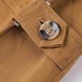 thumbnail image 5 of Dpytoraw Men's Vintage Windproof Field Jackets Multisport Coat With Hood, 5 of 5