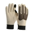 thumbnail image 1 of Guantes de motocicleta Guantes de ciclismo Protección Cálidos para Hombres Pantalla táctil para Senderismo Café beige, 1 of 9