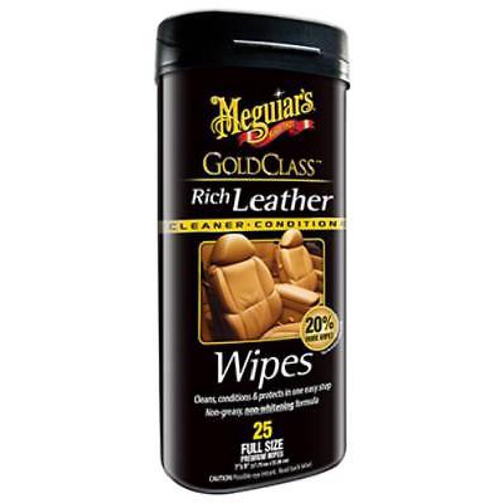 Gold Class Rich Leather Cleaner and Conditioner Wipes A Super L Only