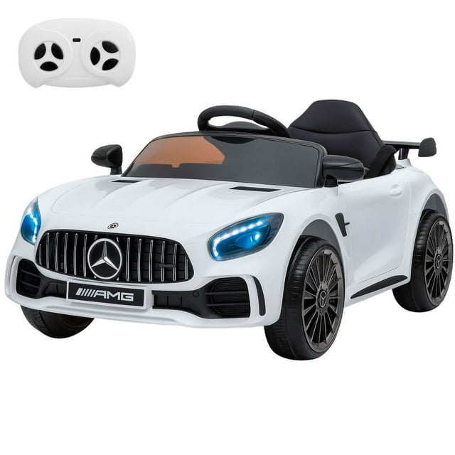 Carro Electrico Little monkey Mercedes Benz Montable Blanco