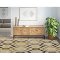 thumbnail image 3 of Riverbay Furniture Transitional Polyester 8'x10' Rug in Cream and Stone, 3 of 3