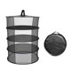 thumbnail image 1 of 4 Layers Hanging Basket Folding Drying Rack Dry Net Opening Shape Dryer Bag Mesh 600mm Diameter For Herbs Flowers Buds Plants, 1 of 5