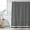 Black, variant on Farmhouse Navy Blue White Striped Waterproof Shower Curtain, 48"x72" Washable Polyester Fabric Shower Curtains for Bathroom, Modern Stripes Decorative Bathtub Curtain Sets with Hooks