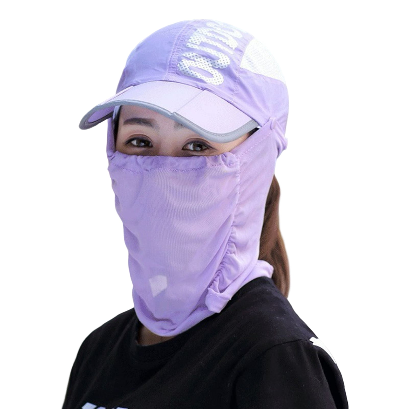 ZEAVAN Unisex Baseball Cap Veil 2Pcs 