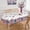 4th of July Flowers, variant on 4th of July Tablecloth Oval 52x70 Inch, Patriotic Fourth of July Tablecloth Oval 4th of July Table Cloth for Party Dinner Decor