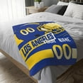 thumbnail image 5 of Los Angeles R Blanket for Men Women Boy Custom Name and Number Throw Blanket Gifts, 5 of 5