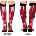 thumbnail image 2 of GZHJMY 1 Pair Lovely Love Heart Compression Socks for Women Men, Knee High Stockings for Athletic Sports,Running,Travel, 2 of 7