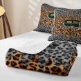 thumbnail image 4 of Erosebridal Leopard Print Camo RV Car Twin Quilt Set, Rustic Tree Twin Coverlet Set for Men and Women, 2 Pieces, 4 of 7