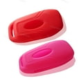 thumbnail image 2 of Silicone Case Cover Entry Skin Fob Protector for Ford F 150 250 350 Ranger Key (red and pink), 2 of 4