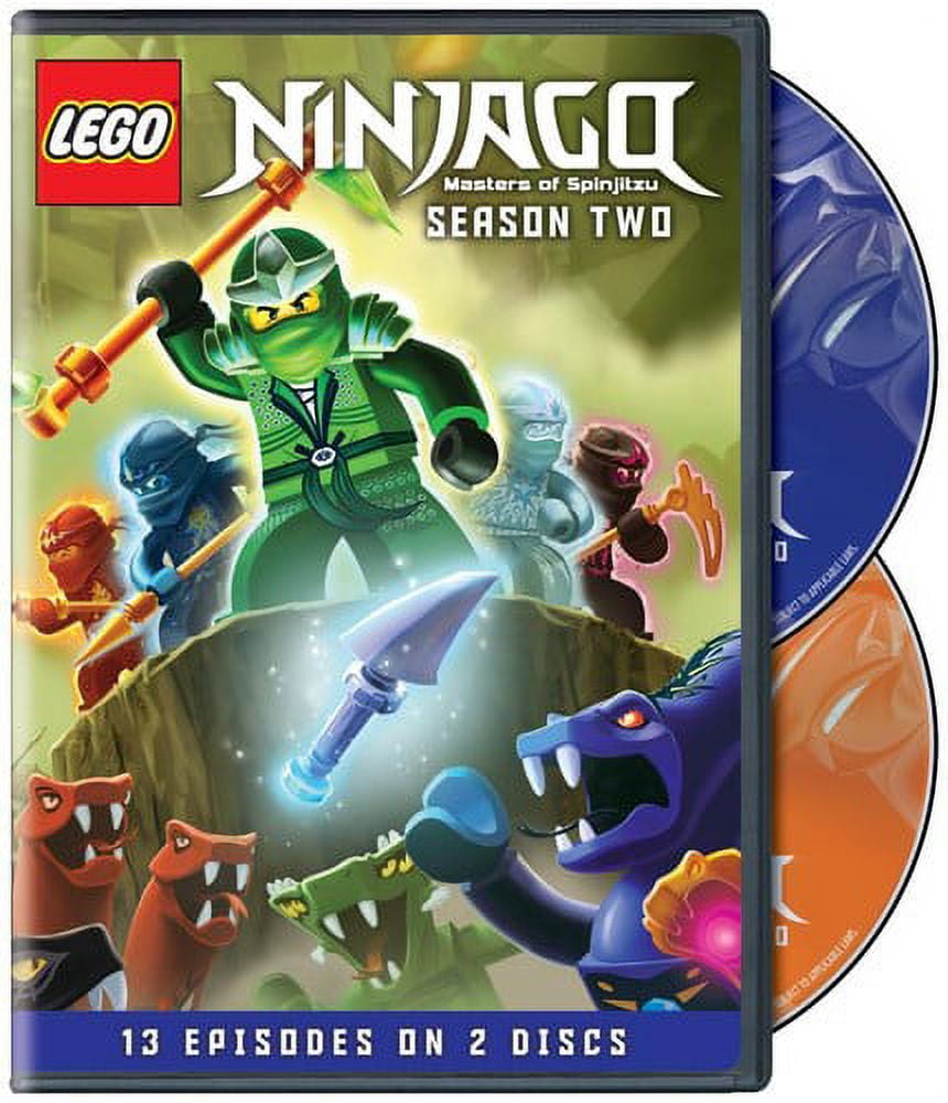 Lego Ninjago Masters of Spinjitzu DVD Walmart