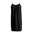 thumbnail image 6 of Backless Cami Dress for Women Short Mini Backless Dress Sleeveless Cami Lounge Dress Above Knee House Dress, 6 of 7