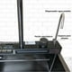 thumbnail image 3 of Tarja Para Cocina Multifuncional Homely Elegance Led Doble Cascada, 3 of 7