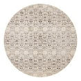 thumbnail image 3 of Unique Loom Charm Collection Area Rug - Horeshoe (7' Round Light Gray/Brown), 3 of 7