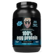 Healthy 'N Fit - 100% Egg Protein (unsweetened) Natural Flavor, 2Lbs, Great for Baking and Mixing, 100% Egg White Isolate