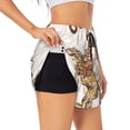 thumbnail image 3 of Lsque Cowboy Rodeo Guitar Printed Women's Running Shorts with Liner Pockets,Elastic Quick Dry Workout Athletic Gym Yoga Shorts,Womens High Waist Shorts-Large, 3 of 9