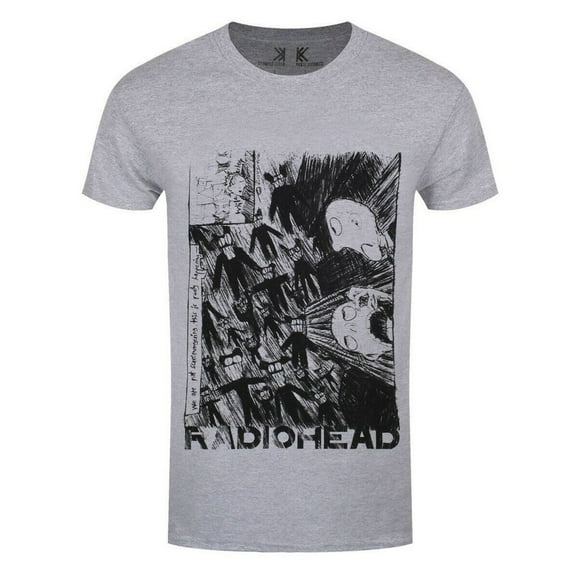 Radiohead Adult Scribble Cotton T-Shirt