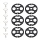 thumbnail image 4 of Juego de 6 clips metálicos para fundas de asientos de coche, placa ciruela, sujetadores y tarjeta de plástico para fijación de hebillas, herramientas y accesorios de ferretería automotriz., 4 of 7