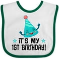 thumbnail image 3 of Inktastic 1st Birthday 1 Year Old Boys or Girls Baby Bib, 3 of 4