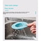 thumbnail image 5 of Colector de pelo para ducha, filtro de drenaje antibloqueo autoadhesivo para baño, colador de cocina de diámetro, 5 of 5