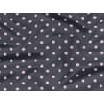 thumbnail image 6 of oneOone Rayon Black Fabric Polka Quilting Supplies Print Sewing Fabric By The Yard 56 Inch Wide, 6 of 8