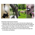 thumbnail image 4 of Dual Retractable Dog Leash, 360 Rotation Double Headed 9.84ft Extendable Pet Leash with with LED Light for Two Dogs Up to 50 Lbs Per, Pet Walking Leash Shock Absorption Design, 4 of 7