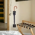 thumbnail image 5 of KAKOWELY Umbrella Rack 2Sets Gray Black Wall Mounted for Home Use PP Material, 5 of 6