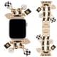 thumbnail image 2 of Pulsera REALSIGN dorada/negra con dijes de metal para iWatch Series 9-1 SE (42/44/45mm), 2 of 5