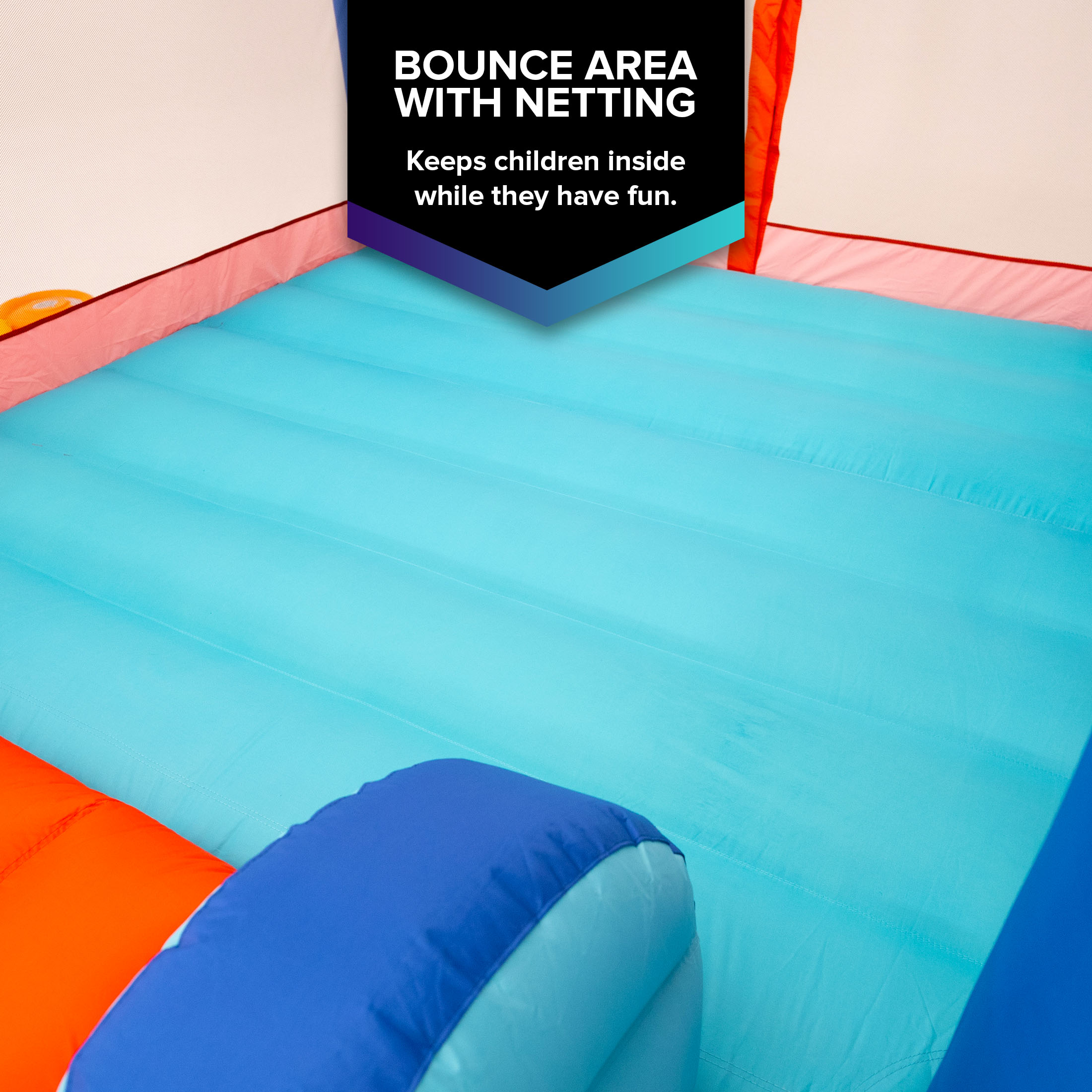My First Inflatable Bounce House with Slide and with Lifetime Warranty on Heavy Duty Blower - image 3 of 8