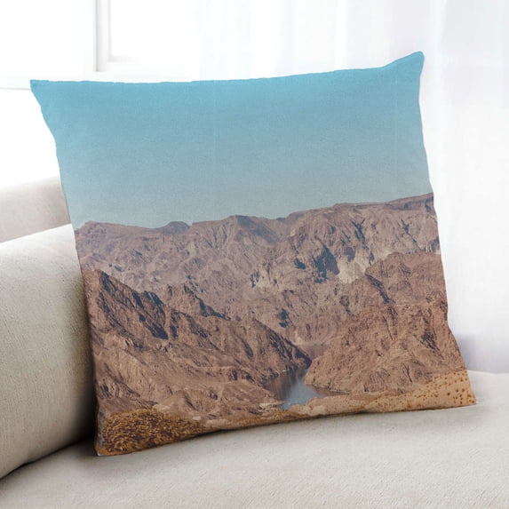 Ahgly Company State Nevada Indoor Throw Pillow, 18 inch by 18 inch