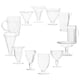 thumbnail image 4 of FELTECHELECTR Juego de 12 vasos de postre con helado, juguetes de simulación, vasos de cristal, 4 of 6