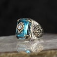 thumbnail image 6 of K-KED 925 Silver Women Men Rings Cubic Zirconia Wedding Party Delicate Jewelry Gifts Size 6-13-12-#1, 6 of 9