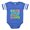 Royal Blue, variant on CafePress - Love Need2 T - Cute Infant Baby Football Bodysuit